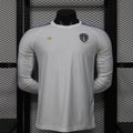 Leeds United 2025/26 White Casual Long SLeeve Jersey Player Version