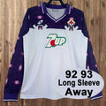92-93 Fiorentina away long sleeve retro jersey