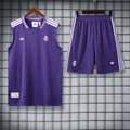 25-26 Real Madrid Purple Vest Suit