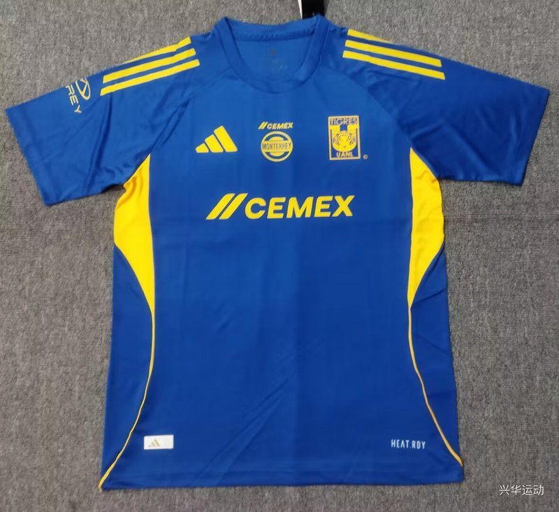 25-26 Tigres blue training jersey