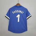 Mitchellness Magic Blue No. 1 HARDAWAY Retro Mesh Short Sleeve
