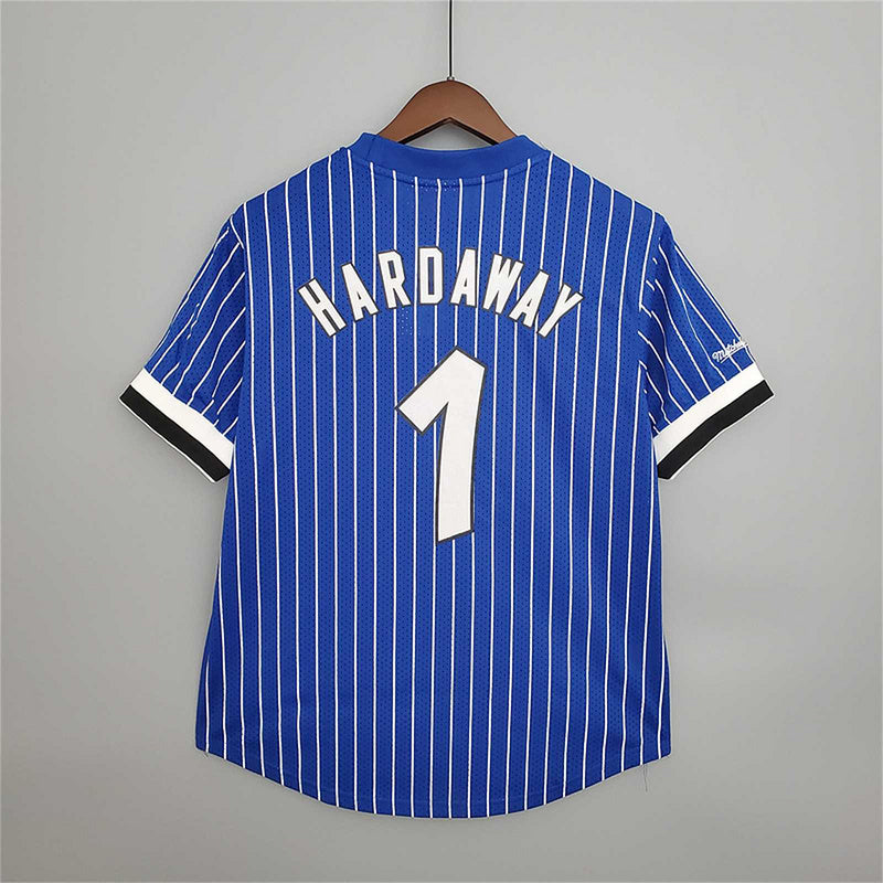 Mitchellness Magic Blue No. 1 HARDAWAY Retro Mesh Short Sleeve