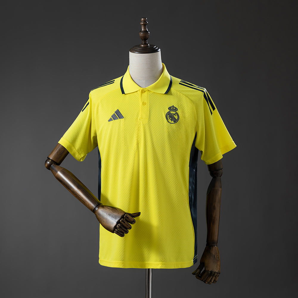 Real Madrid 25/26 POLO - Yellow S-XXL