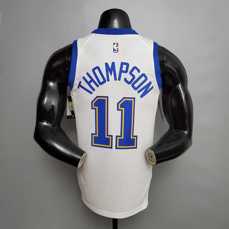 Retro version THOMPSON#11 Golden State Warriors white