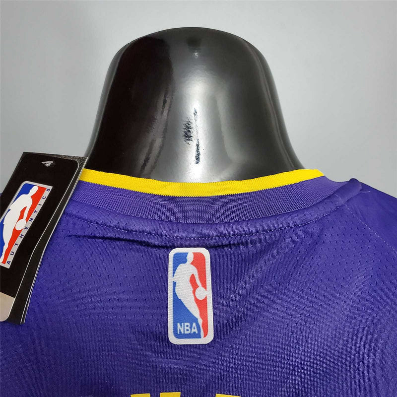 Bryant #24 Lakers purple yellow