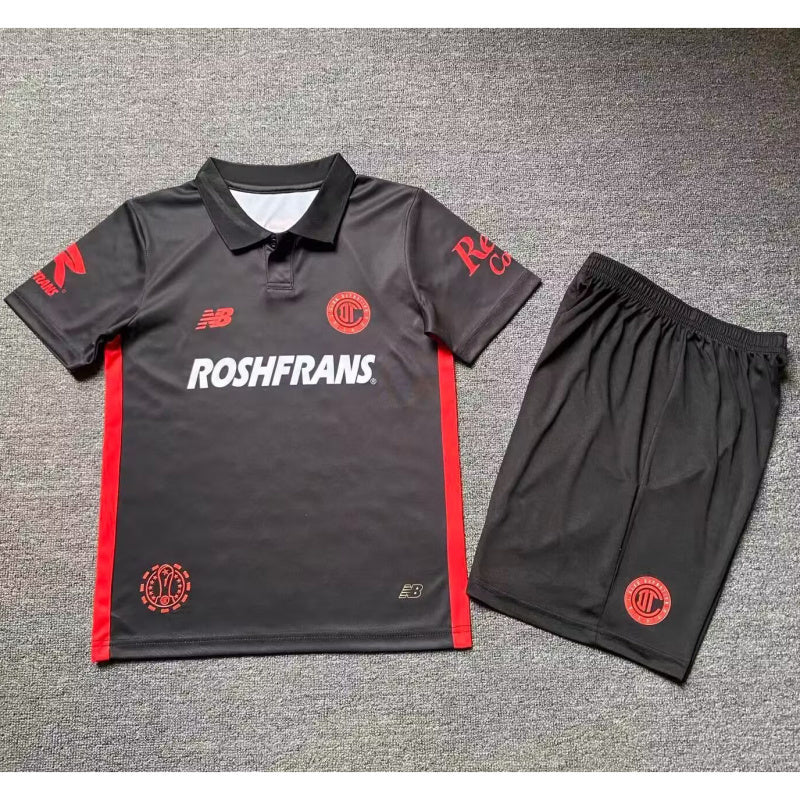 Toluca FC 2025/26 Third Away Kids Kit