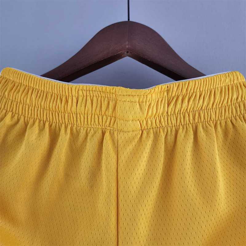 Golden State Warriors Air Jordan NBA Shorts Yellow