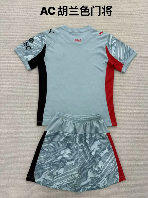 25-26 ACM Gray goalkeeper kid kit