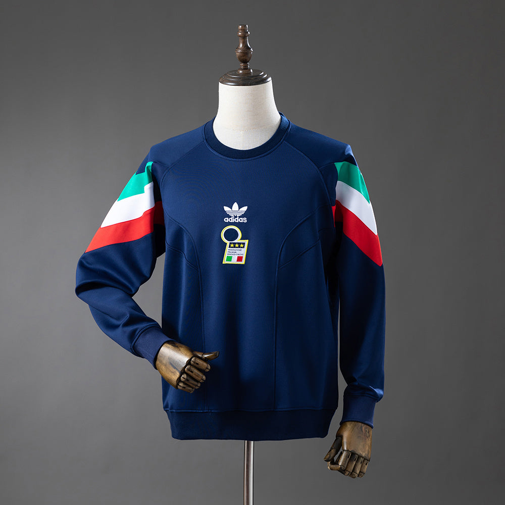 Italy Navy Blue Sweatshirt M-4XL