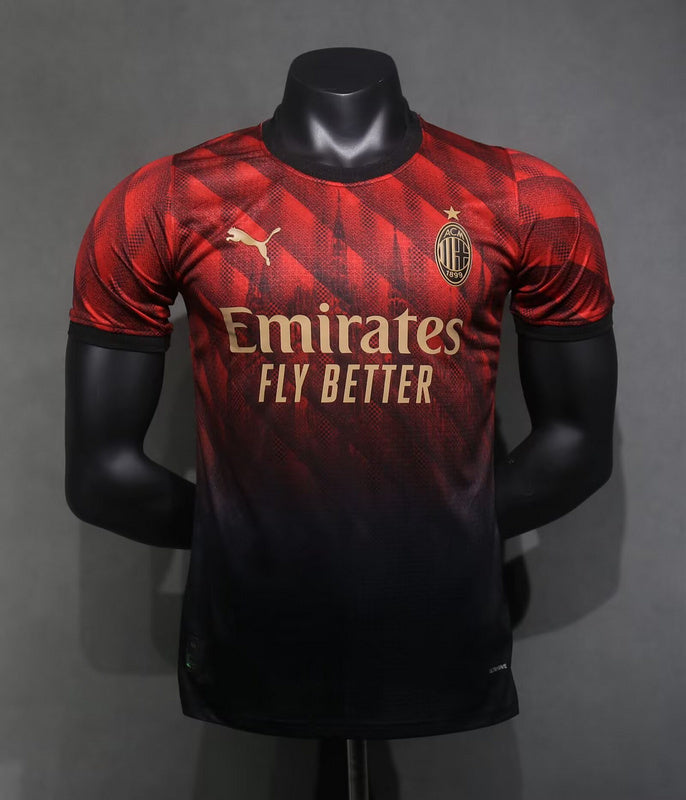 24-25 AC Milan black and red special player version jersey