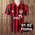 01-02 Leverkusen home retro jersey