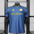 Manchester United 2025/26 Dark Blue Retro Version Player Version Jersey S-2XL