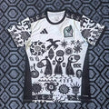 Mexico 2025 White and Black Pattern Special Edition Jersey