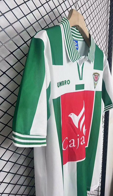 97-98 Cordoba home retro soccer jersey size S-2XL