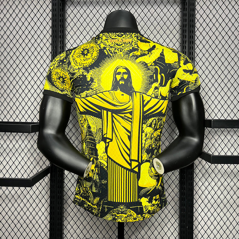 24-25 Brazil Jesus yellow special player version jersey