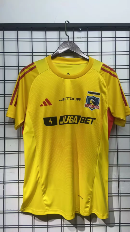 25-26 Colo Colo Yellow Goalkeeper Jersey