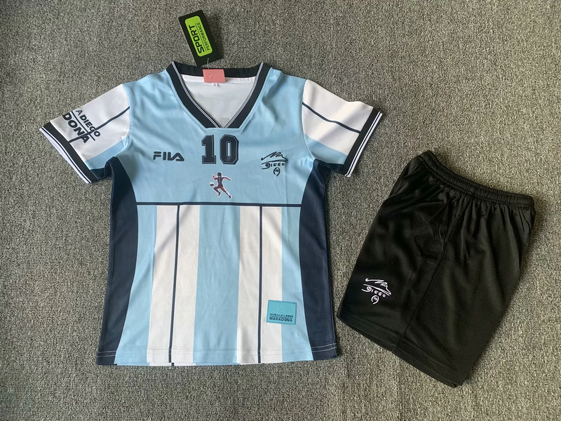 2001 Argentina Maradona retro kid kit