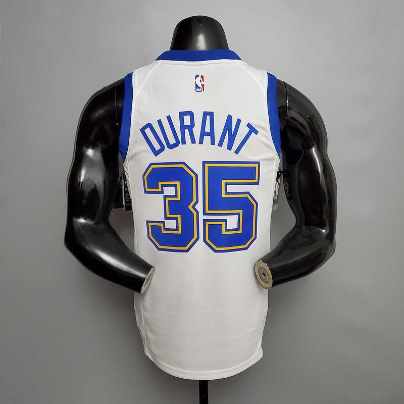 Retro version DURANT#35 Golden State Warriors white