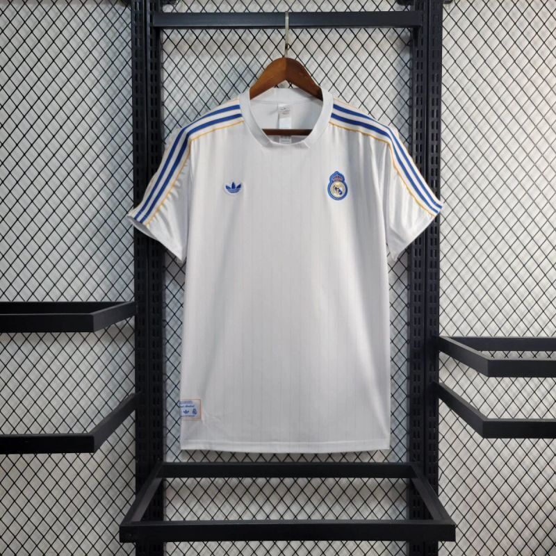 Real Madrid 2025/26 White Retro Model Jersey