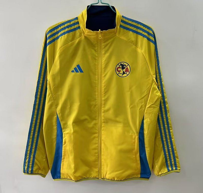 25-26 America blue yellow Windbreaker