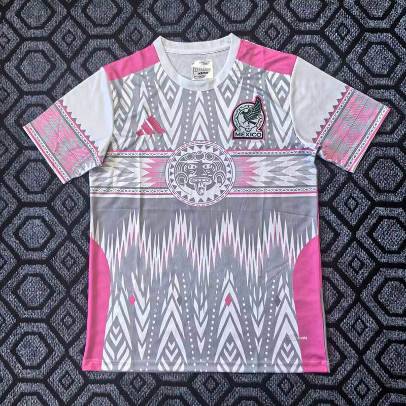 Mexico 2025 Light gray-white special edition Jersey