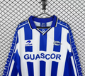 Retro Deportivo Alaves 1998/99 Home Long Sleeve Soccer Jersey