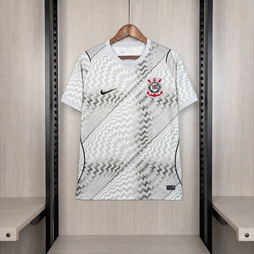 Men's 2026/27 Corinthians Goalkeeper Gray Jersey S-4XL