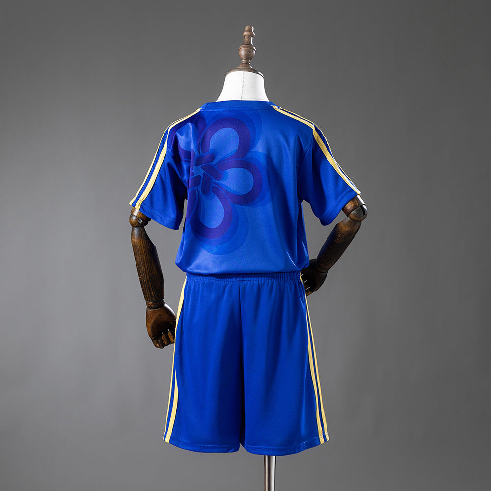 Real Madrid 25/26 Cultural Story - Blue Kids Kit Jersey SIZE 16-28