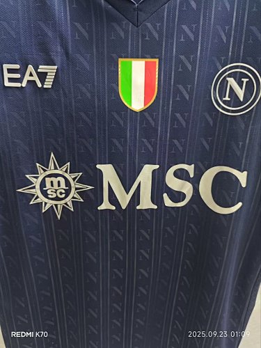 25-26 Napoli Third Champions League version S-4XL — Jsonwang 26/27