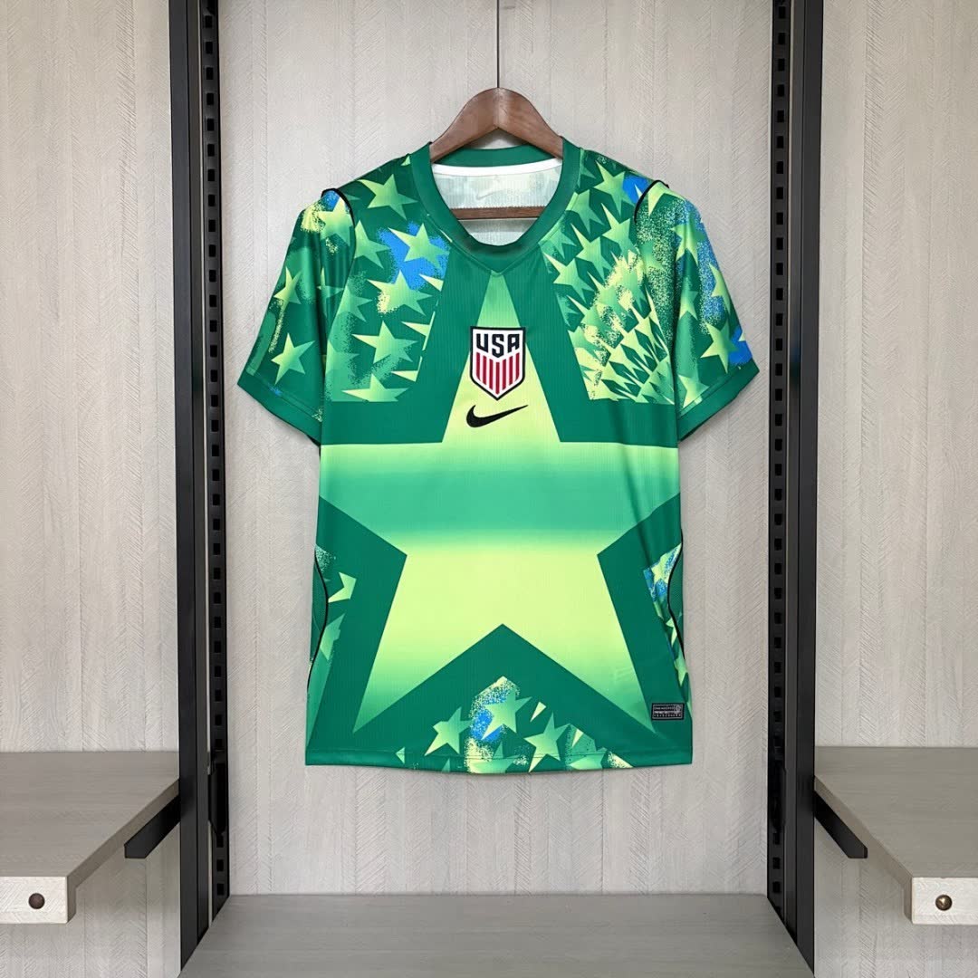 USA 2026 World Cup Goalkeeper Green Jersey S-4XL