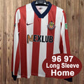 96-97 Chivas home retro long sleeve jersey