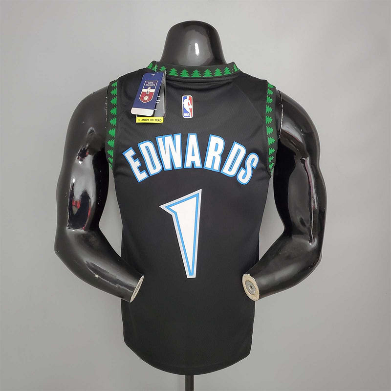 EDWARDS#1 2018 Retro Timberwolves Black