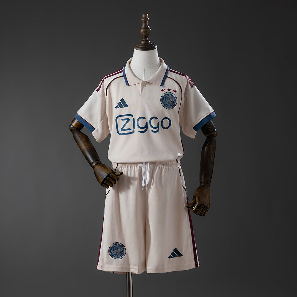 Ajax 25/26 Third Away Kids Kit Jersey SIZE 16-28