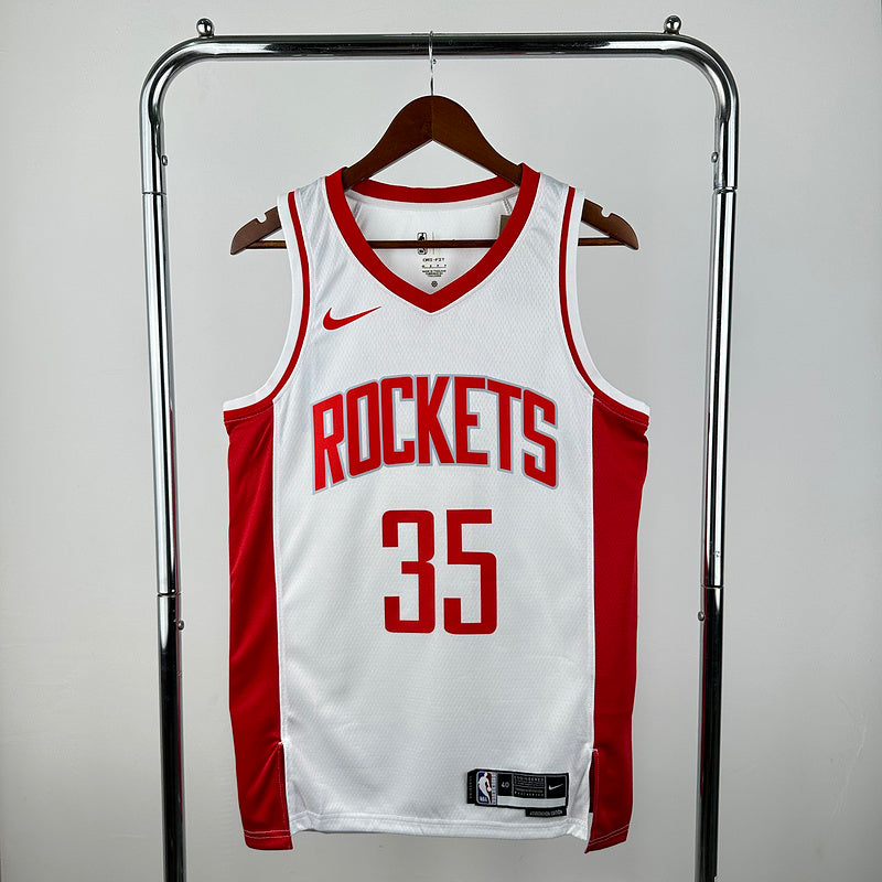 Houston Rockets 2025 White DURANT #35