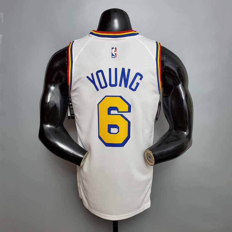 Warriors San Francisco YOUNG#6 White