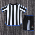 kids kit Retro 1999-00 Newcastle United home soccer jersey size 16-28