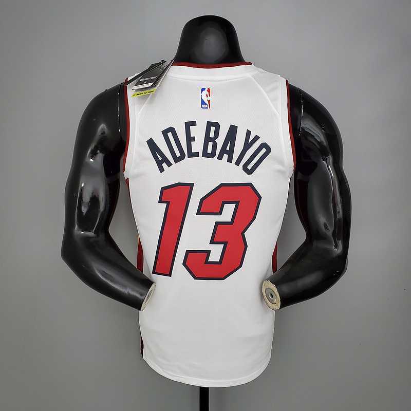 Miami Heat ADEBAYO#13 white