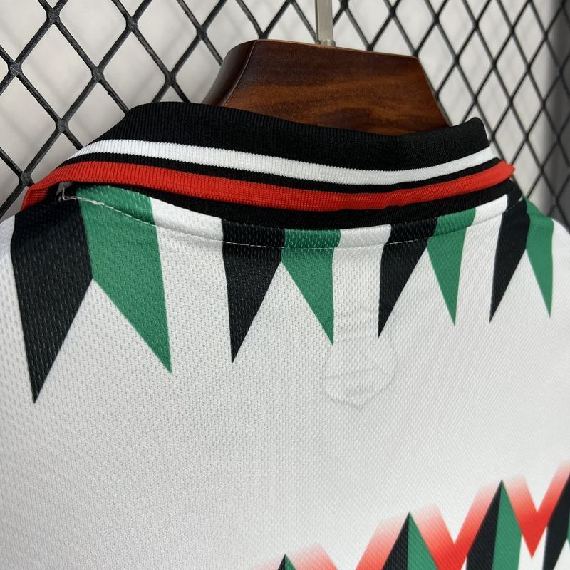 24-25 CD Palestino Hypepeace Joint Edition White Retro Jersey