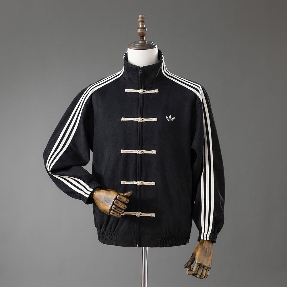 (Chinese New Year) Tang-style jacket - Black S-XL