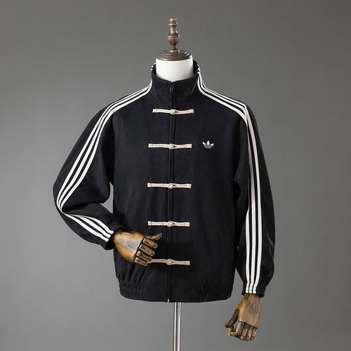 (Chinese New Year) Tang-style jacket - Black S-XL