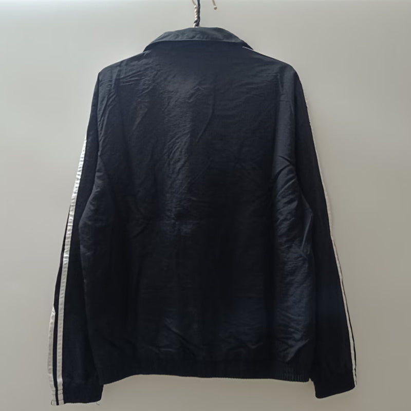 25-26 AD Black windbreaker