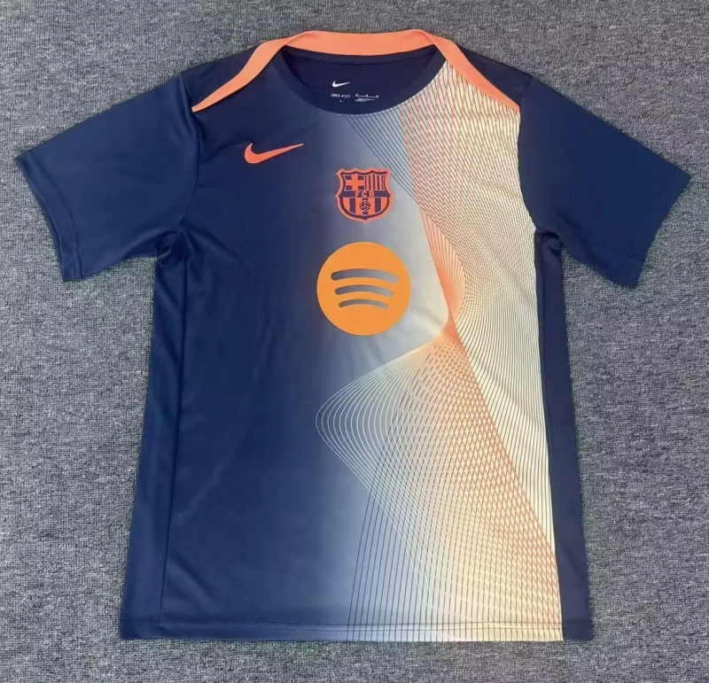 25-26 Barcelona blue training jersey size S-2XL