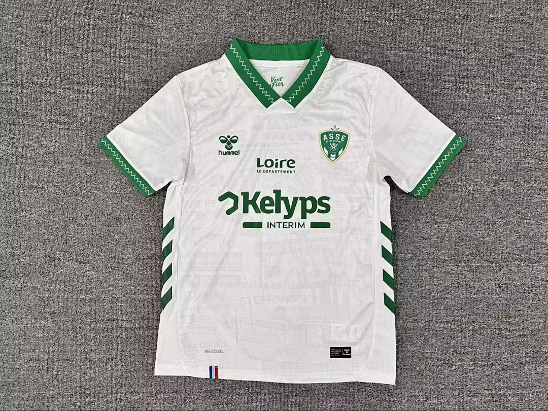 Saint-Étienne 2025/26 Away Jersey size S-4XL