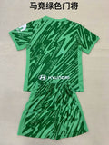 24-25 Atletico Madrid Green goalkeeper adult and kid kit
