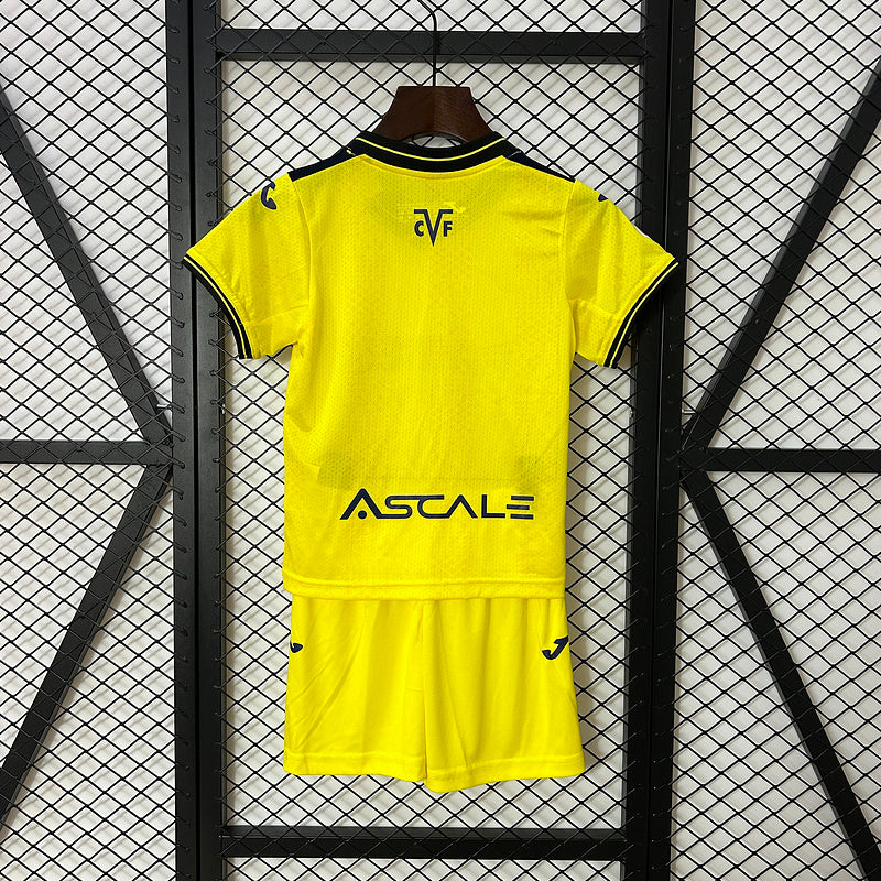 24-25 Villarreal Home kid kit Sizes 16-28