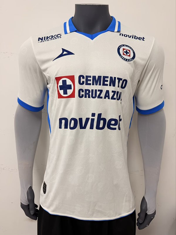26-27 Cruz Azul Away Player version S-4XL