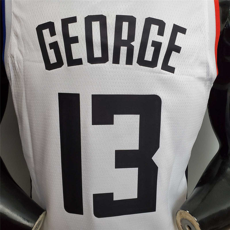 George #13 Los Clippers white