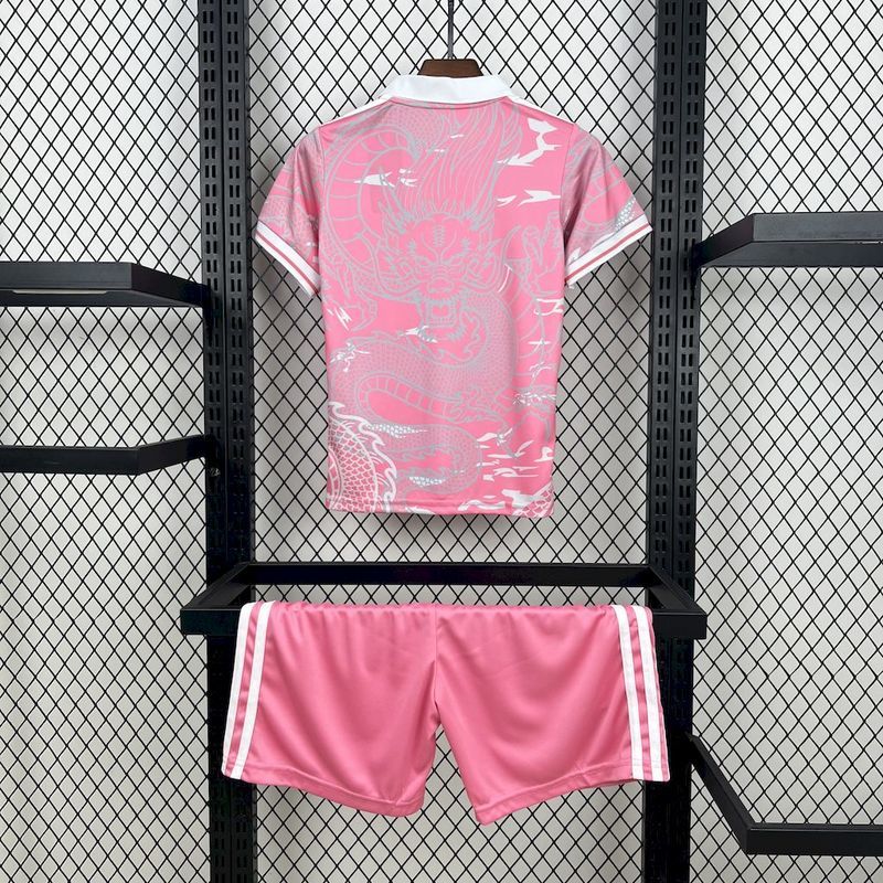 23/24 Real Madrid Pink Dragon Special Edition Kids Kit