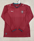 Portugal 2026 World Cup Homne Long sleeve soccer jersey S-4XL