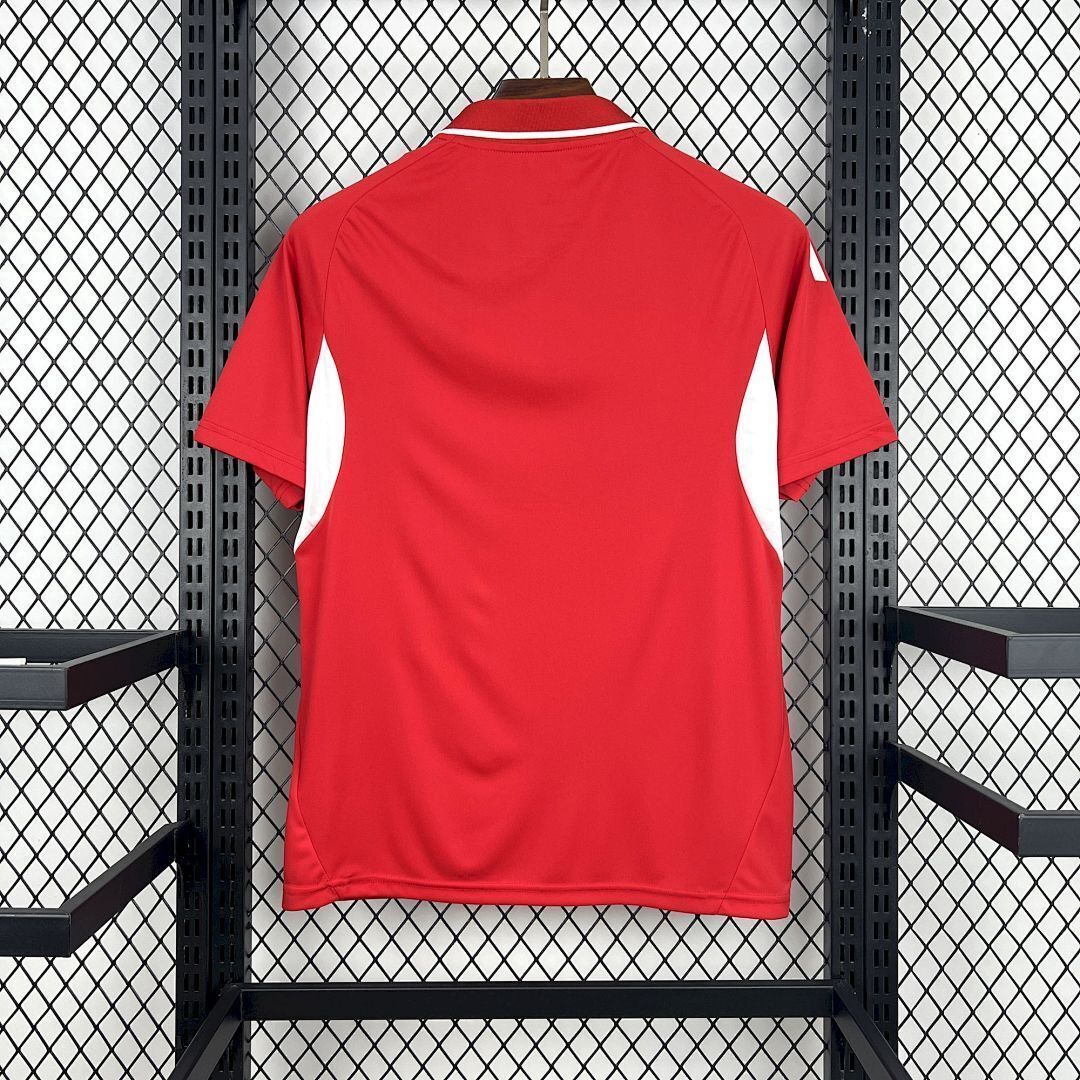 Mens Sevilla FC 2025/26 Red Travel Polo Jersey